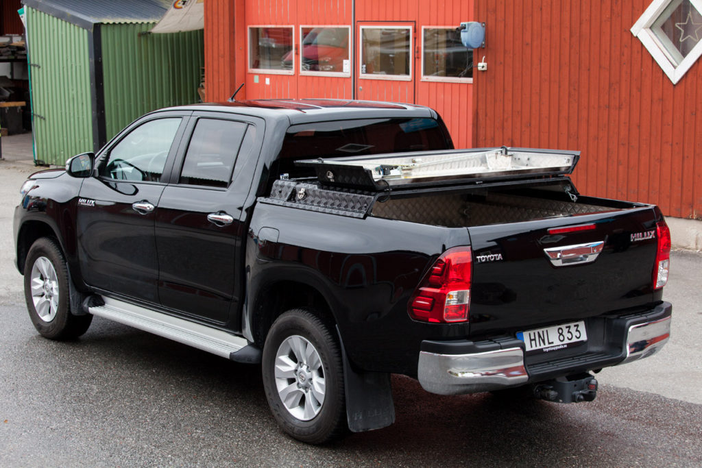 Almecolocket vikbart flaklock i aluminium till pickup 11