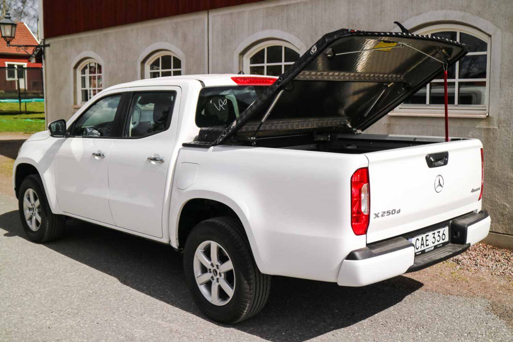 Almecolocket vikbart flaklock i aluminium till pickup 9