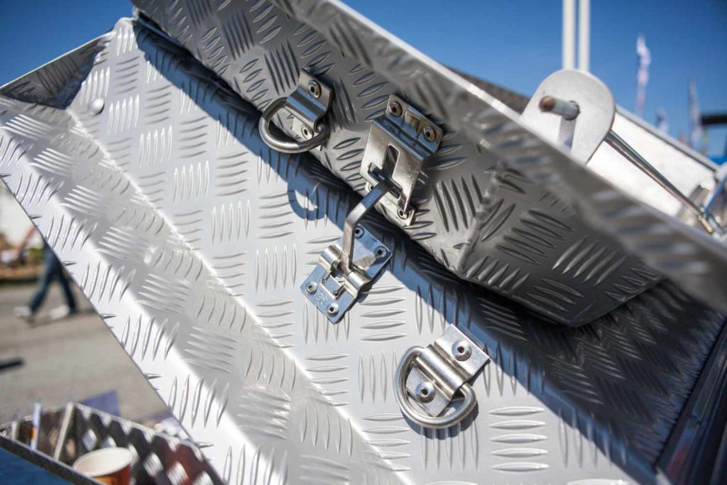 Almecolocket vikbart flaklock i aluminium till pickup 4