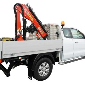 Kranbil med vinsch för pumpservice, VA och reningsverk