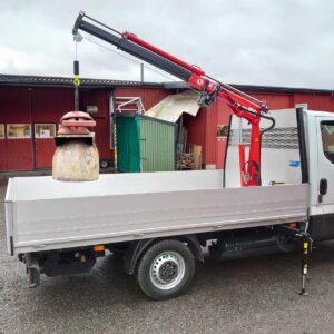 Kranbil Iveco Daily 35S med kran Maxilift 150