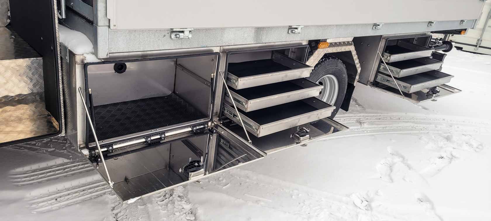 Iveco Daily 70 Palfinger PC 2700 Luleå Energi.