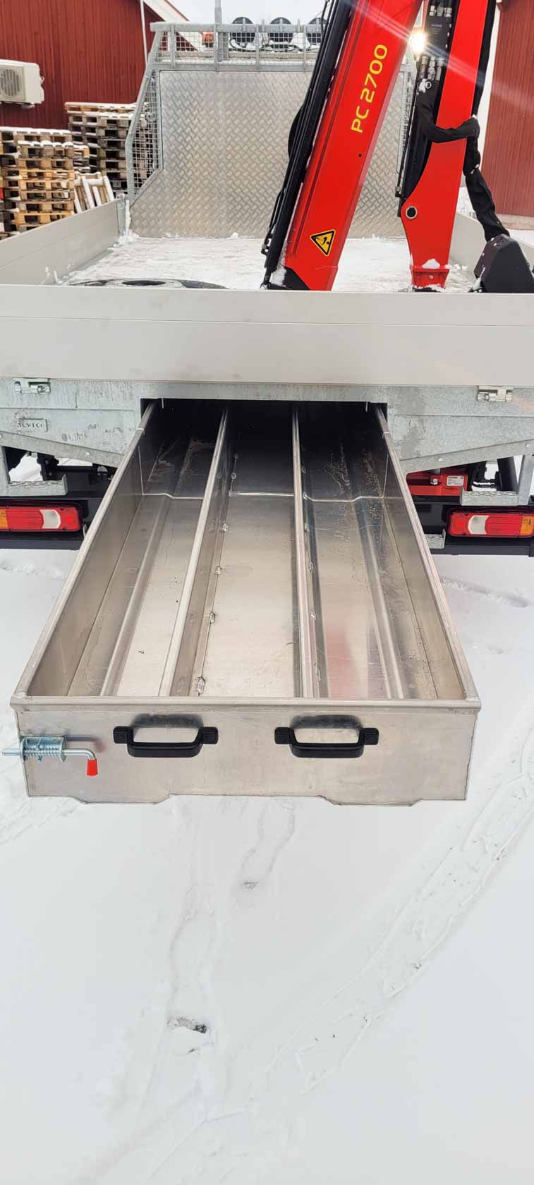 Iveco Daily 70 Palfinger PC 2700 Luleå Energi.