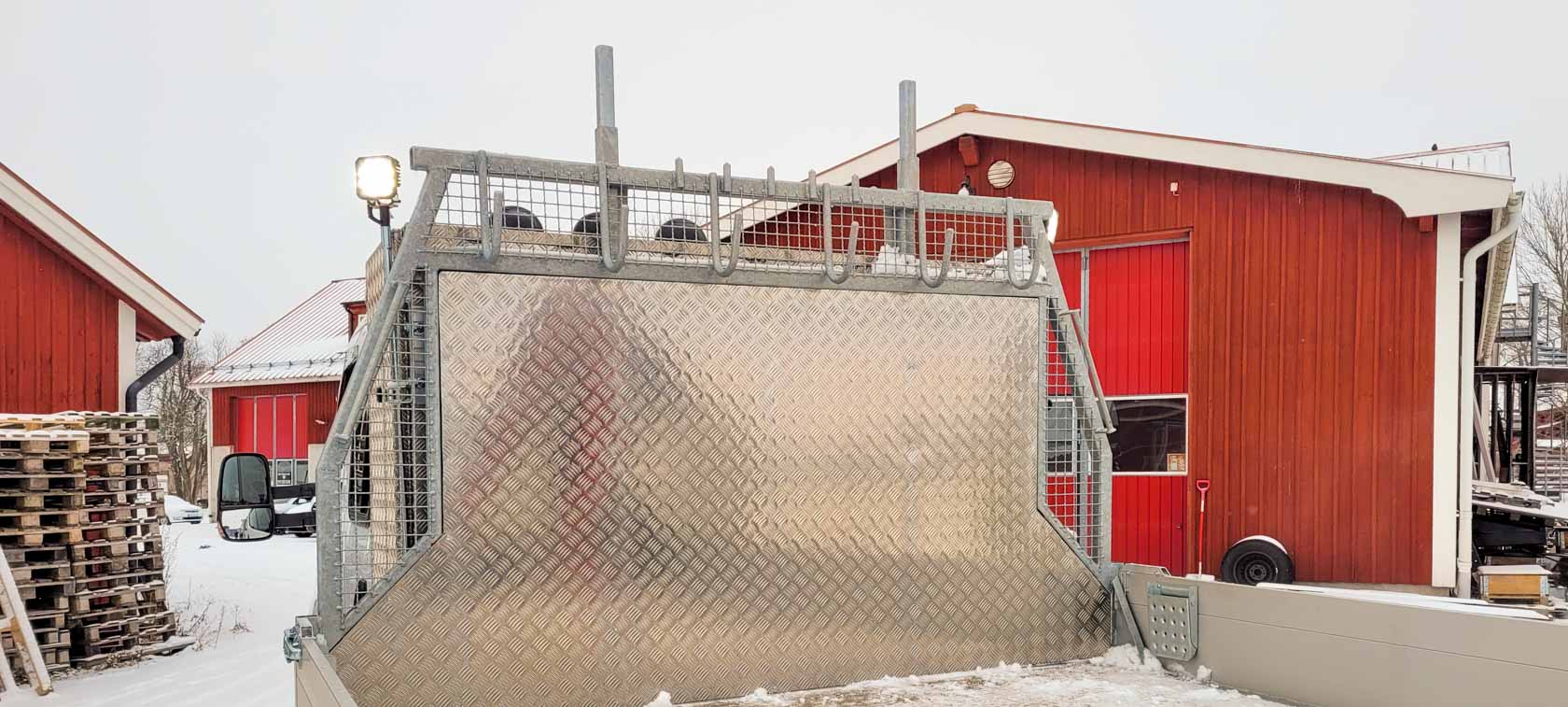 Iveco Daily 70 Palfinger PC 2700 Luleå Energi.