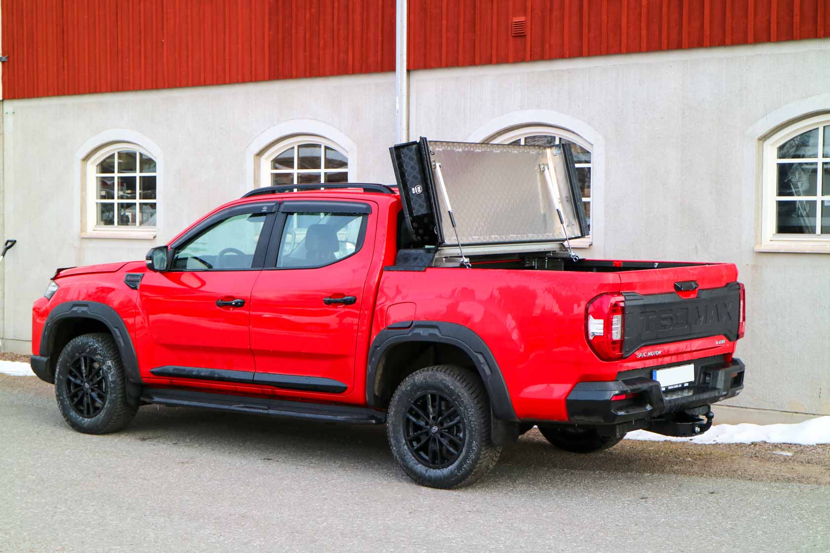 Almecolocket flaklock svart pickup Maxus T60 MAX.