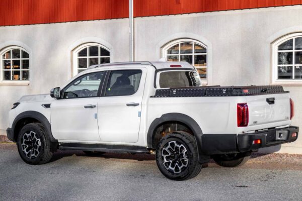 Almecolocket flaklock svart pickup JAC T9 dubbelhytt.