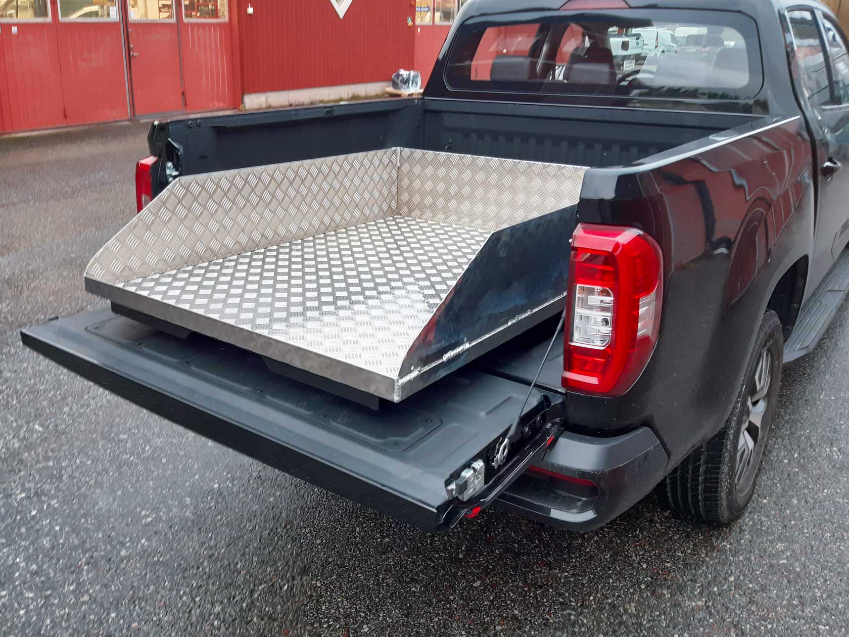 Lastläde flaksläde till pickup Maxus T60 och T90 DH 2025-2026.